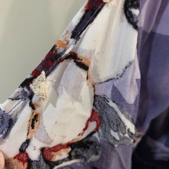 Altar’d State Purple Floral Huelva Maxi Small - Picture 10 of 10